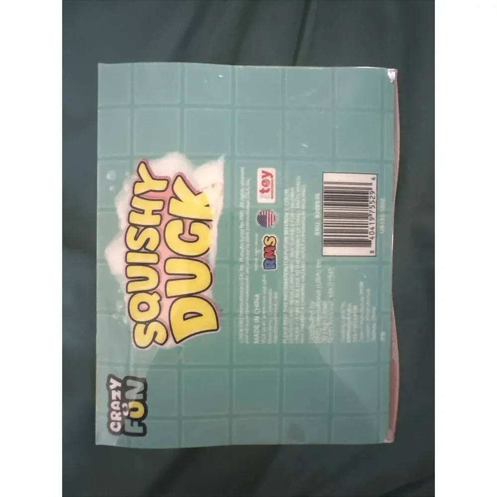 RMS Crazy Fun Squishy Duck Yellow Stretchy Squishy Toy 🔥Like Needoh